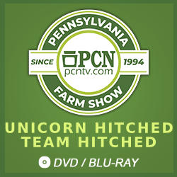 2018 PA Farm Show: Draft Horse Hitched Competition – Unicorn Hitched, Team Hitched