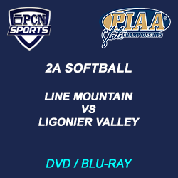 2a softball championship dvd and blu-ray. line mountain vs. ligonier valley.