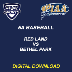 5a baseball championship digital download. red land vs. bethel park