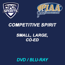 Competitive Spirit Championships DVD with Small, Large, and Co-Ed Divisions