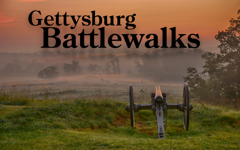 New Gettysburg Battlewalks Premiere July 1-3