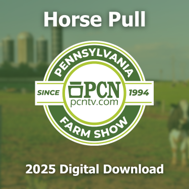 2025 PA Farm Show Horse Pull Contest