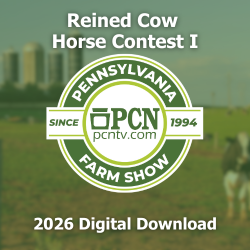 2026 PA Farm Show Reined Cow Horse Contest 1